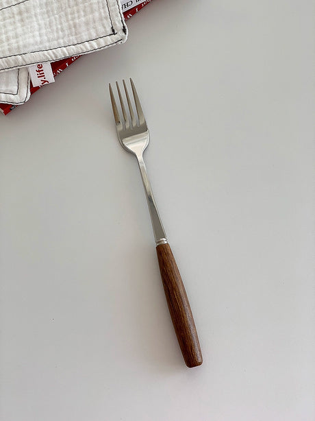YASUKI Isadora Elegant Wooden Stainless Steel Spoon Set from YASUKI