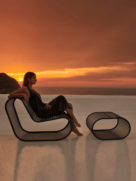 OMONO Lysandra Cozy Rustic Armchair from OMONO