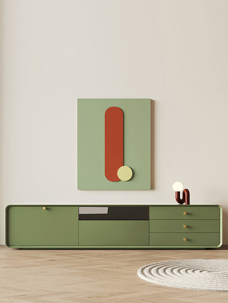 KOCU HOME Ulises Modern Minimalist Solid Wood TV Cabinet Coffee Table Combination from KOCU HOME