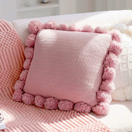 YOULI Santiago Mint Knitted Cozy Pillowcase from YOULI