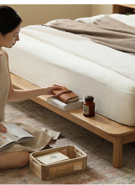 HANKE Elowen Luxurious Solid Wood Cloud Bed from HANKE