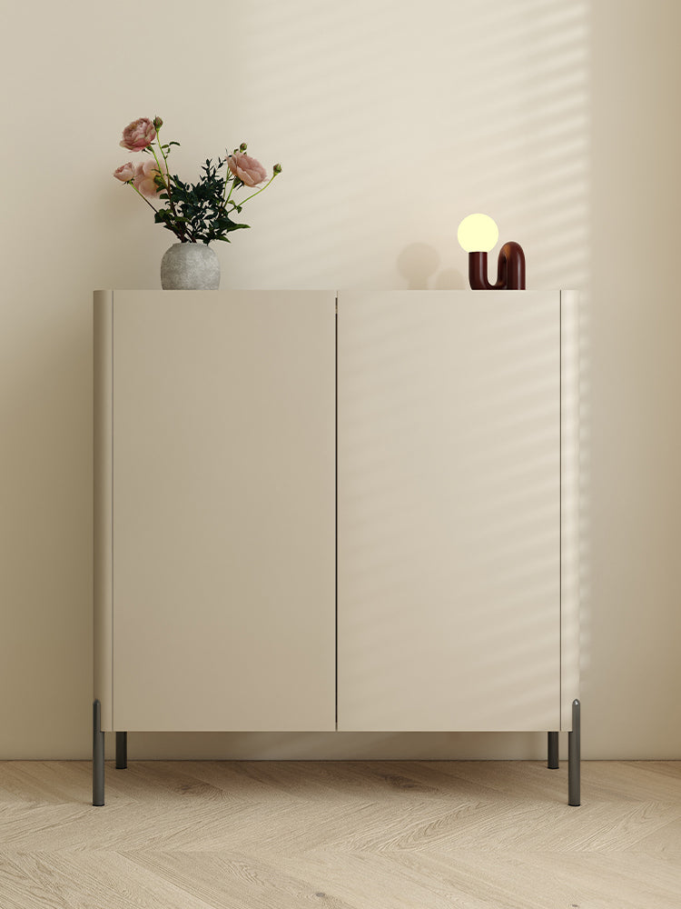 KOCU HOME LORETO Solid Wood Double Door Minimalist Shoecabinet from KOCU HOME