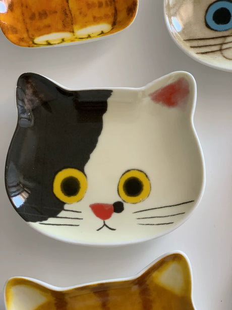 YASUKI Felicity Adorable Ceramic Cat Dish from YASUKI