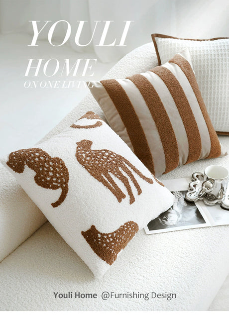 YOULI Jasper Elegant Embroidered Sofa from YOULI