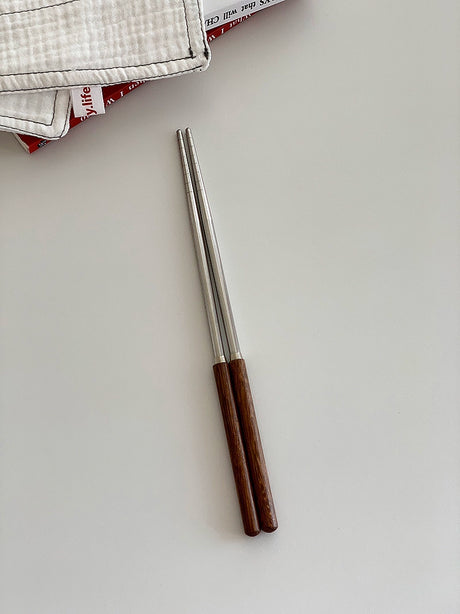 YASUKI Isadora Elegant Wooden Stainless Steel Spoon Set from YASUKI