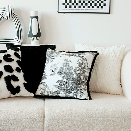 YOULI Genevieve Chic Woven Pillow – French & American Style from YOULI