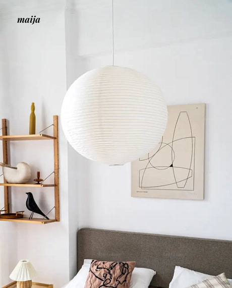Wind Japanese Paper Lampshade from Lynn's Lamp
