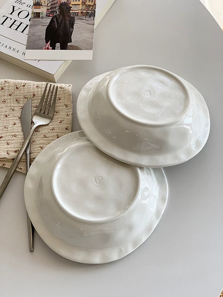YASUKI Fiona Minimalist Ceramic Dish Bowl from YASUKI