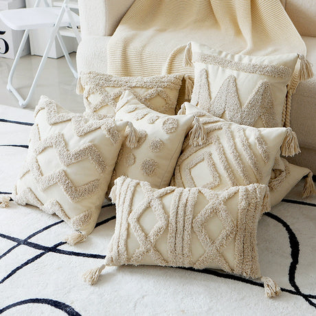 YOULI Jasper Boho Chic White Sofa Set from YOULI