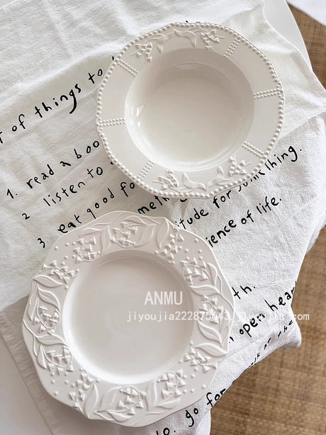 YASUKI Ainsley French Middle-Ancient Wind Blinds - Ceramic Date Decor from YASUKI