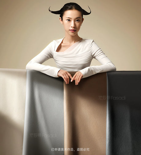 FASATI Leonardo Chic Minimalist Leather Sofa from FASATI