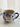 YASUKI Benjamin Elegant Blue-and-White Ceramic Coffee Cup from YASUKI