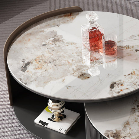 QUANMU Araceli Modern Minimalist Telescopic Coffee Table from QUANMU