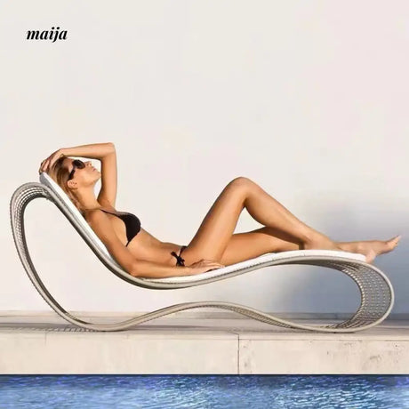 Viola Wire Sun Lounger from maija