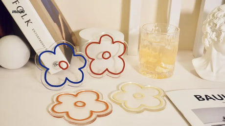 Flower Acrylic Coaster from maija