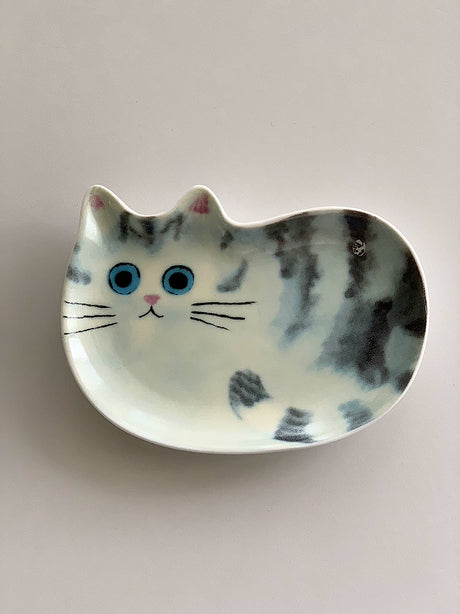 YASUKI Felicity Adorable Ceramic Cat Dish from YASUKI