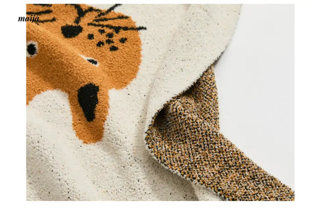 Bored Tiger Throw and Cushion from maija