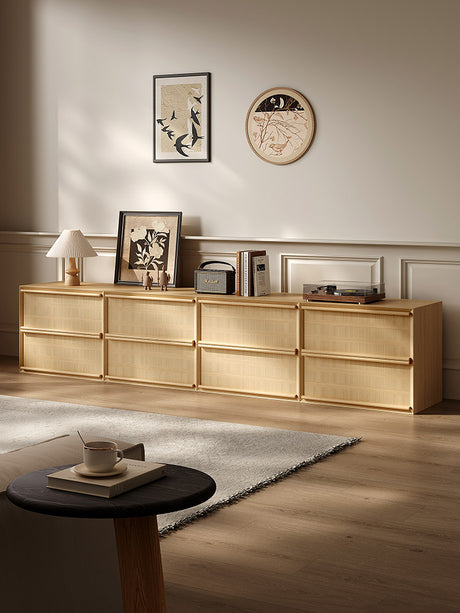 QUANMU Iskander Versatile Solid Wood Storage Cabinet from QUANMU