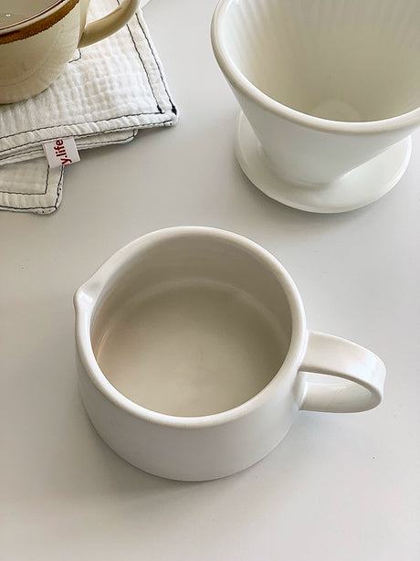 YASUKI Aveline Stylish Ceramic Dripping Pot from YASUKI