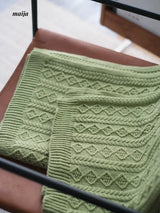 Rib Knit Throw & Cushion from maija