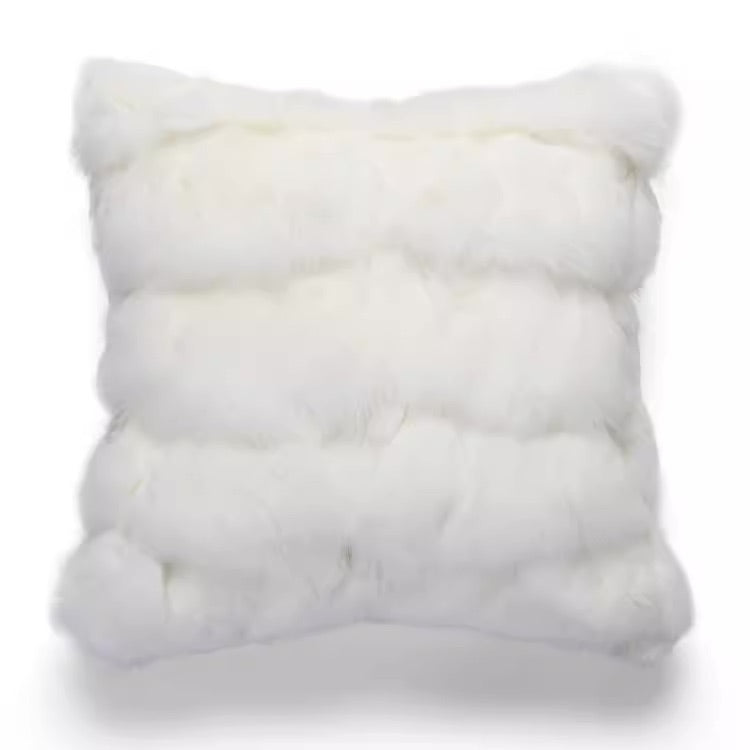 MISTYWOOD Green Beach Rabbit Velvet Cushion from maija