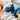 YOULI Astrid Cozy Scandinavian Blue Pillow from YOULI