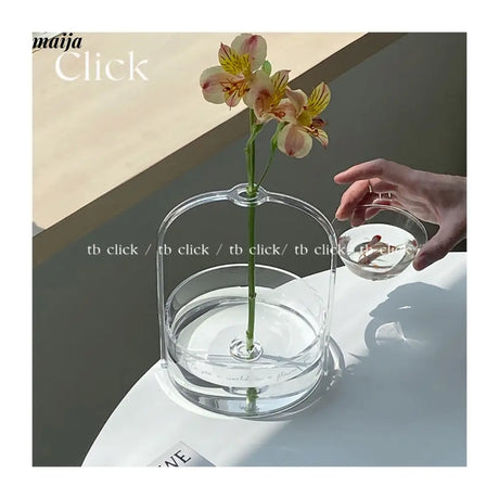 Acrylic Dish Vase from CLICK