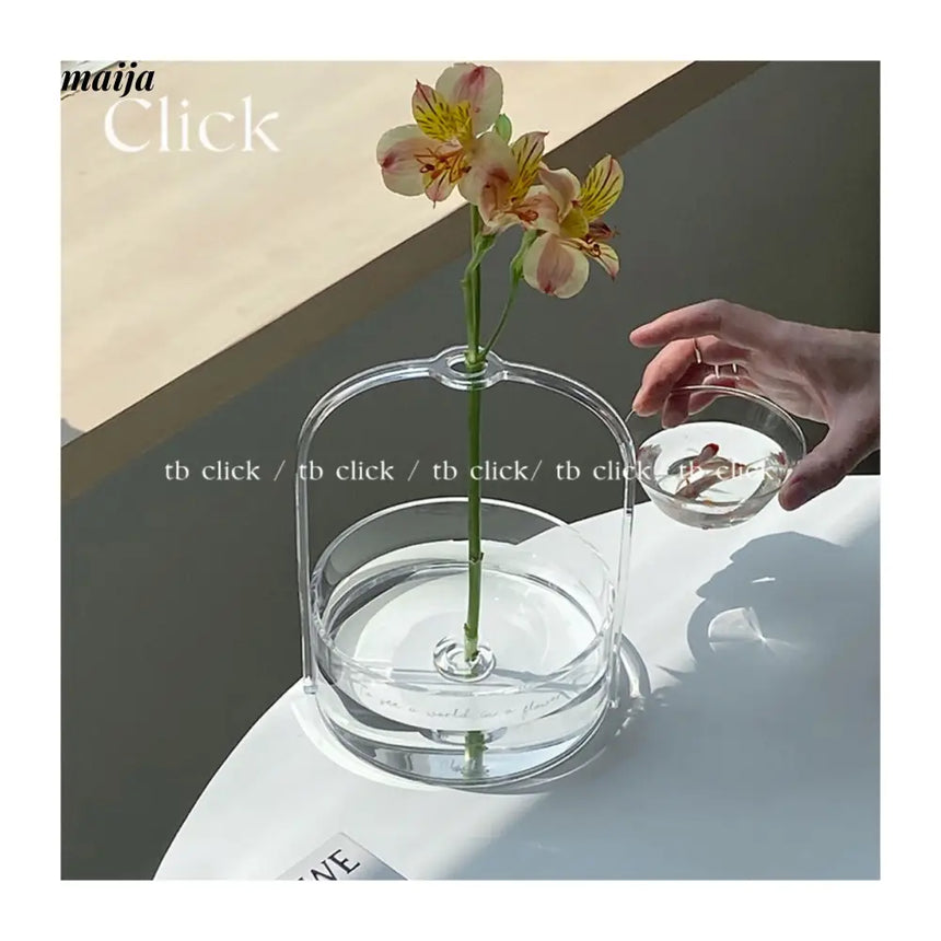 Acrylic Dish Vase from CLICK