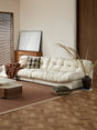 QUANMU Leandro Luxurious Cream Fabric Anti-Scratch Sofa from QUANMU