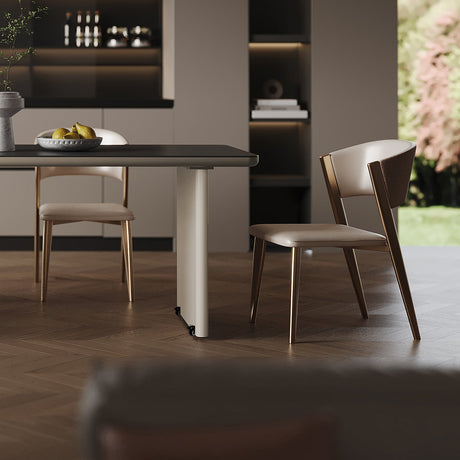 QUANMU Elowen Elegant Retro Backrest Chair from QUANMU
