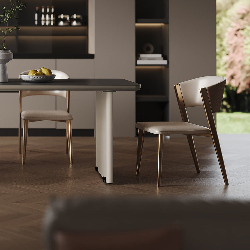 QUANMU Elowen Elegant Retro Backrest Chair from QUANMU