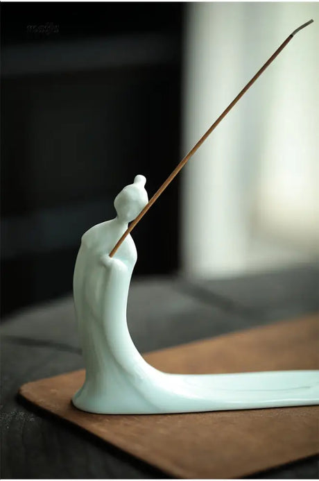 Celadon Deity Incense Holder from maija