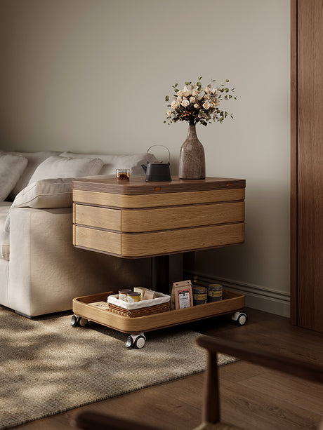 QUANMU Haruki Elegant Multifunctional Side Table from QUANMU