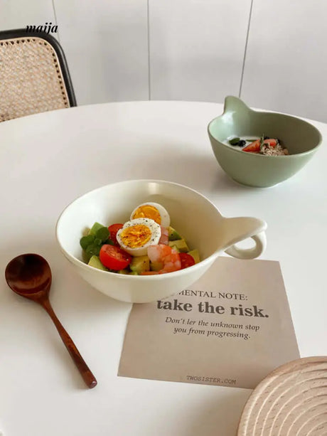 Hailey Ceramic Cereal Bowl from maija