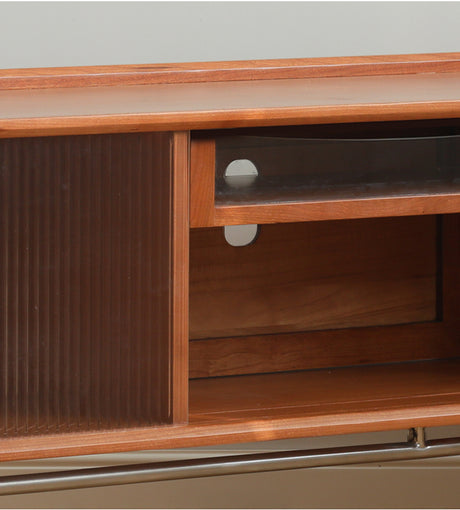 HANKE Marcellus Retro Cherry Wood Medium TV Cabinet Solid Modern Design from HANKE