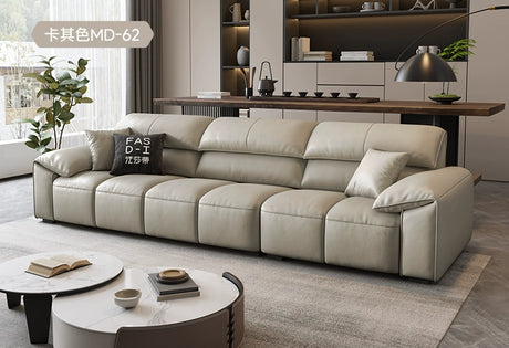 FASATI Oliver Chic Minimalist Leather Sofa from FASATI
