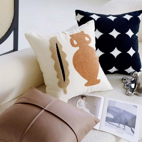 YOULI Beatrix Luxurious Creamy Velvet Pillow from YOULI