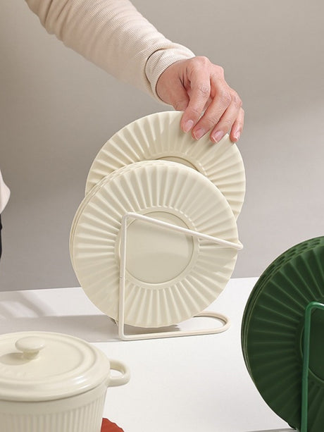 SUCO Isadora Elegant Round Silicone Gel Dinner Plate Table Mat Antiscald from SUCO