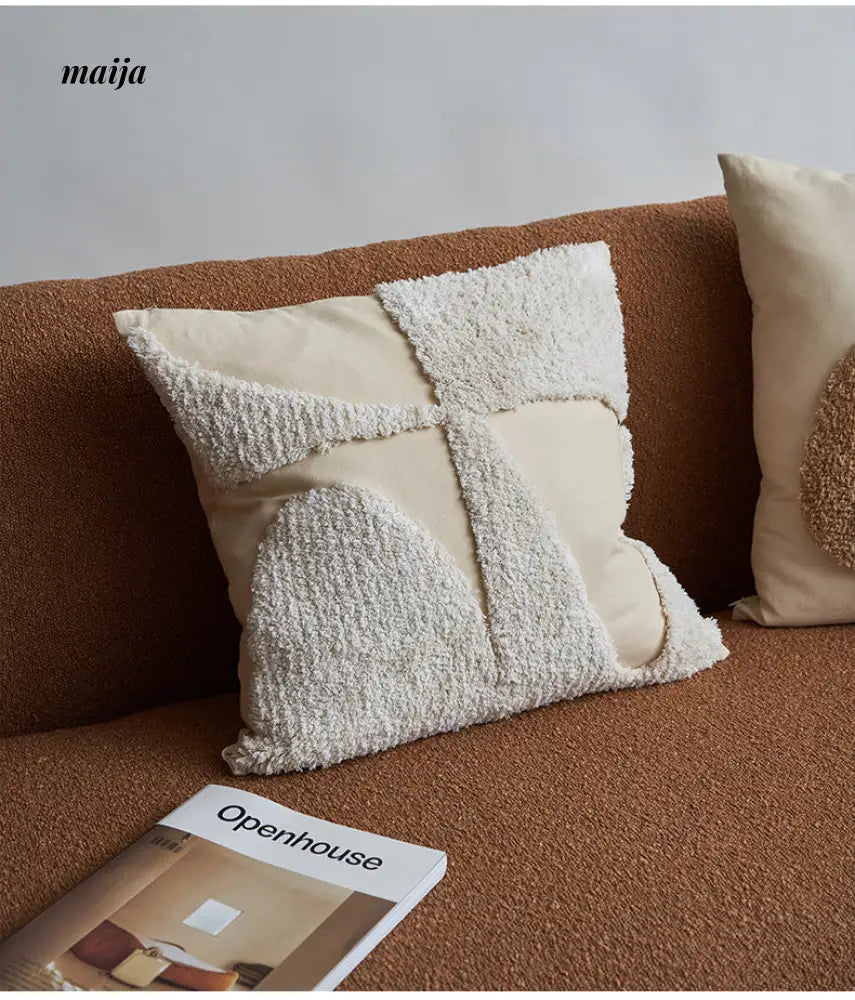Square Tufted Sofa Cushions from momo's talk