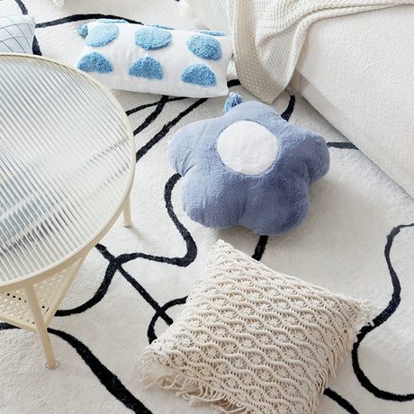 YOULI Astrid Cozy Plush Flowered Pillow Case from YOULI