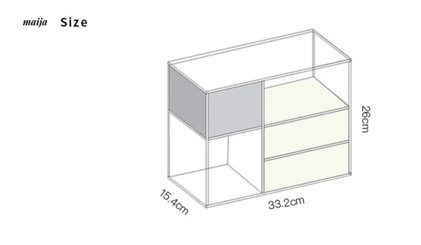 Wonderland Acrylic Storage Rack from momo's talk