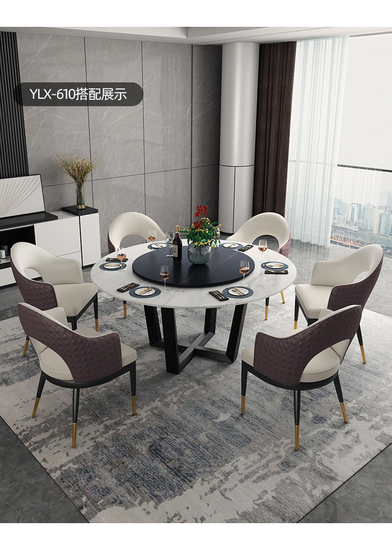 QUANMU Seraphina Elegant Italian Retro Dining Chair from QUANMU
