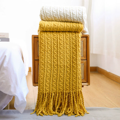 YOULI Jasper Cozy Knitted Sofa Duvet from YOULI