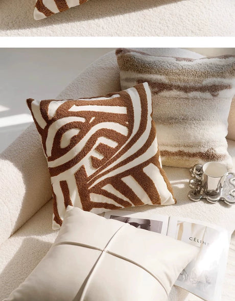 YOULI Marcellus Creamy Soft Retro Sofa Pillow Set from YOULI