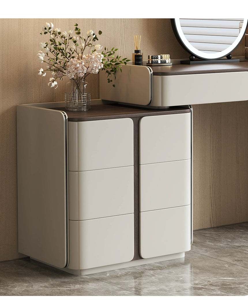 APARTMENT NO.7 Isabella Sleek Minimalist Bedside Table from APARTMENT NO.7