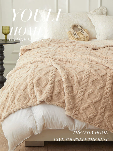 YOULI Oliver All-Season Non-Slip Plush Sofa Duvet from YOULI
