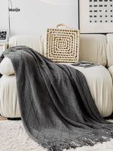 Rhombus Tassel Throws from hellolife
