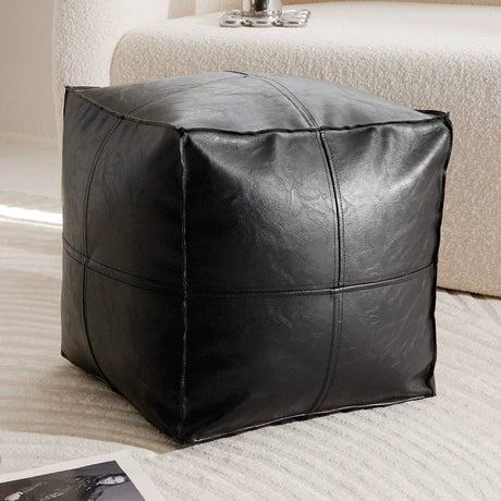 YOULI Elowen Fashionable Leather Futon Stool from YOULI