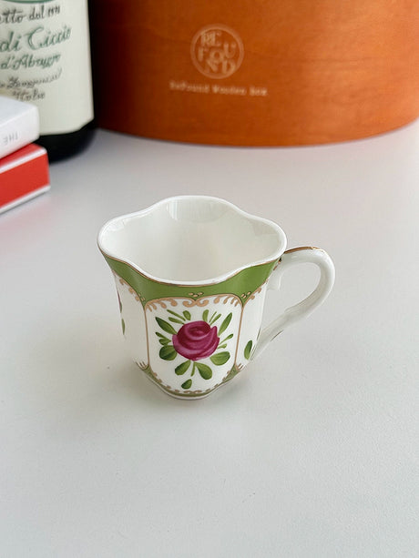 YASUKI Jonathan Vintage Chic Ceramic Tea Cup from YASUKI