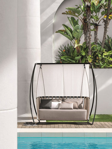 DIME GARDEN Santiago Rustic Double Lazy Rocking Chair from DIME GARDEN